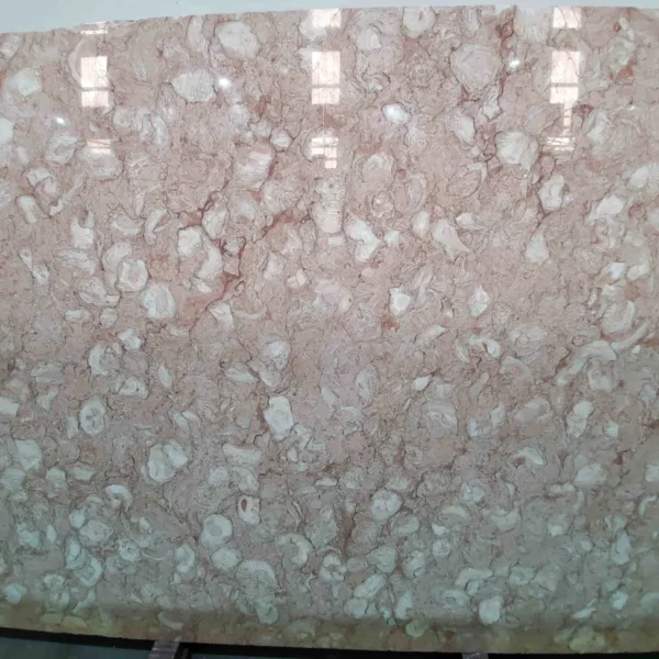 Đá Marble Hồng Sò